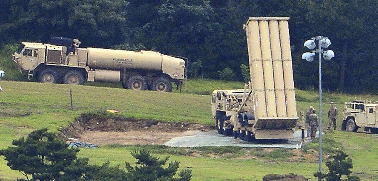 EUA, sistema Thaad (Foto: Sputnik) EUA, sistema Thaad
