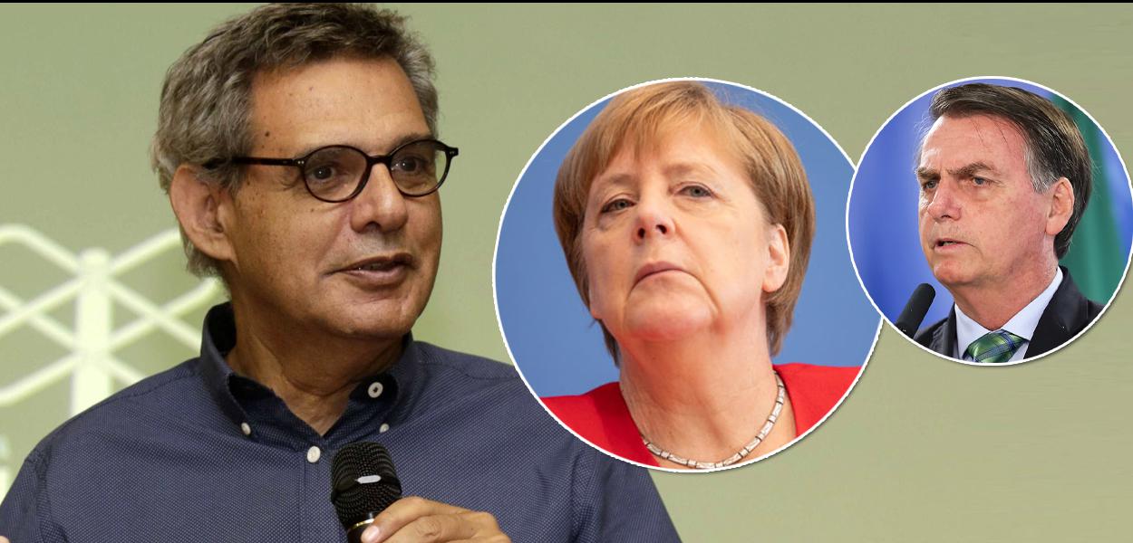 Dimenstein se solidariza com Merkel após truculência de Bolsonaro Dimenstein se solidariza com Merkel após truculência de Bolsonaro