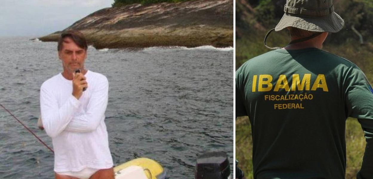 Bolsonaro foi multado em R$ 10 mil por pesca irregular Bolsonaro foi multado em R$ 10 mil por pesca irregular