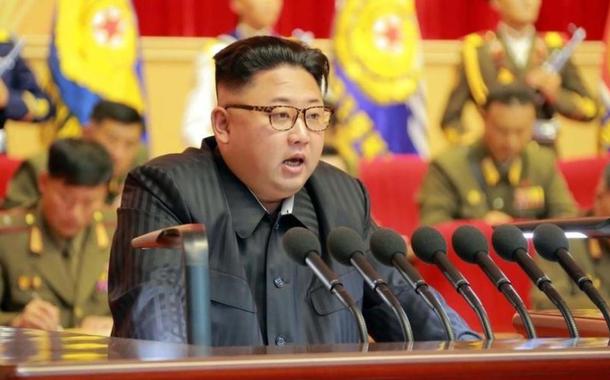 O líder norte-coreano Kim Jong Un (Foto: KCNA) O líder norte-coreano Kim Jong Un