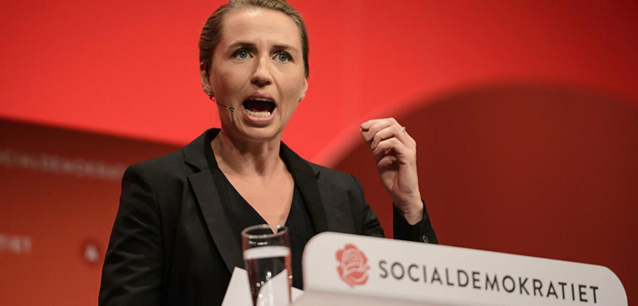 Mette Frederiksen (Foto: Sputnik) Mette Frederiksen