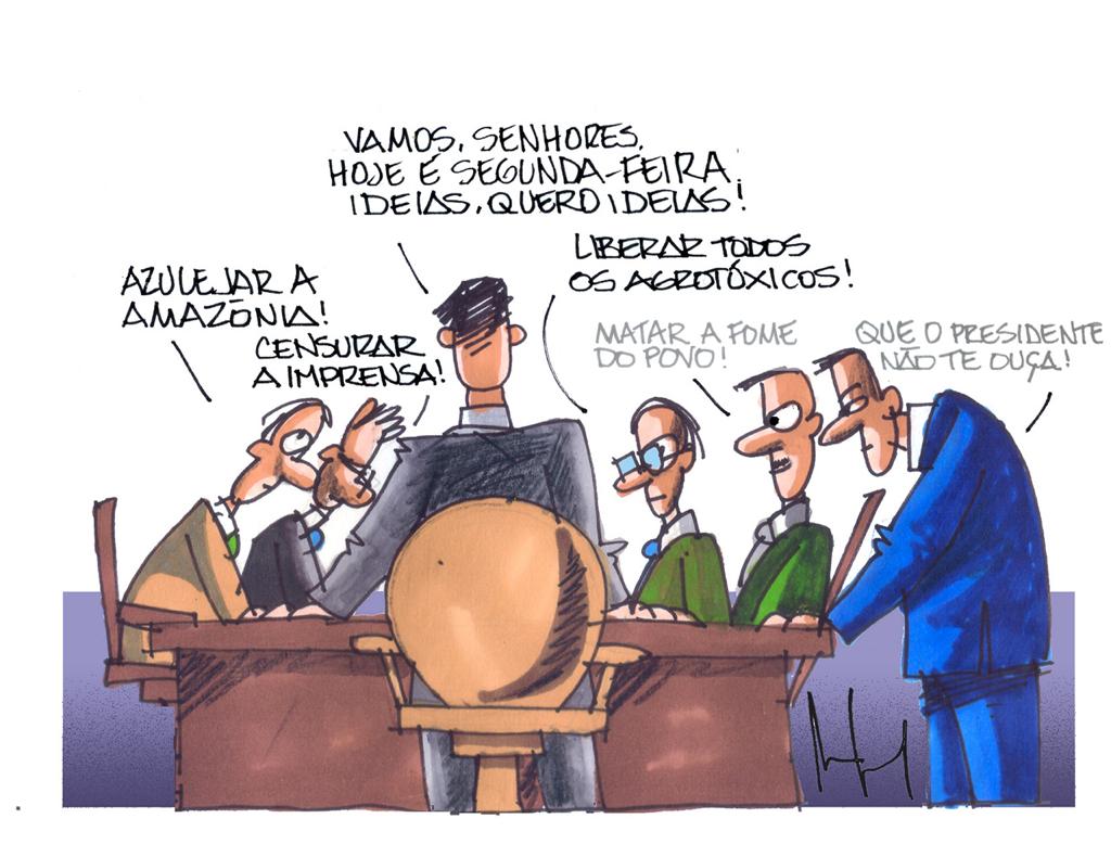(Foto: Charge de Miguel Paiva)