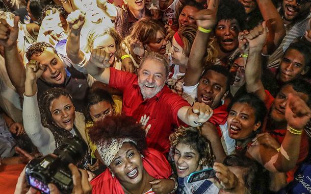 Ex-presidente Lula durante visita ao Museu Cais do Sertão, em Recife. (Foto: RICARDO STUCKERT) Ex-presidente Lula durante visita ao Museu Cais do Sertão, em Recife.