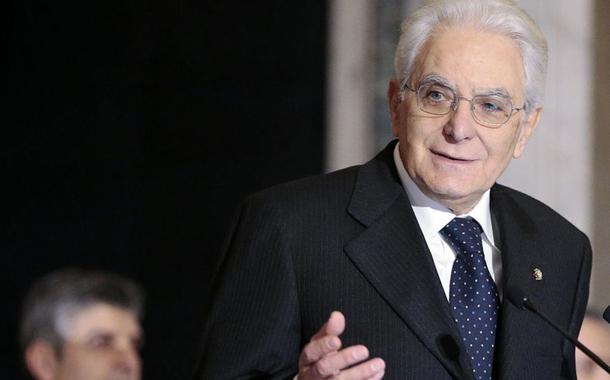 Sergio Matarella, presidente da Itália (Foto: Sputnik) Sergio Matarella, presidente da Itália