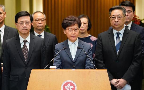 Carrie Lam (Foto: Sputnik) Carrie Lam