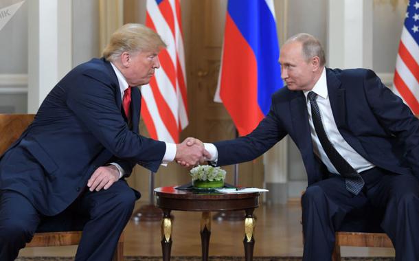 Trump e Putin (Foto: Sputnik) Trump e Putin