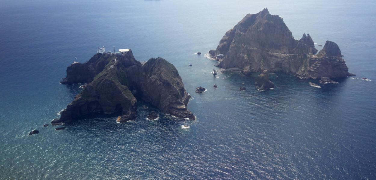Japão e Coreia do Sul, ilhas em disputa (Foto: Sputnik) Japão e Coreia do Sul, ilhas em disputa