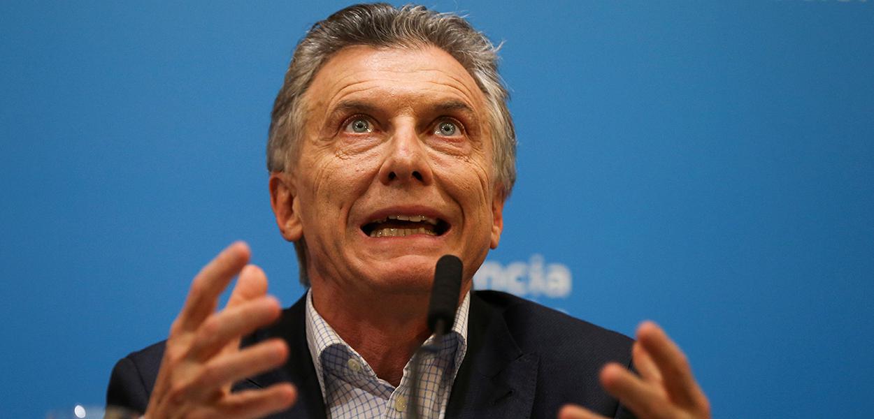 Presidente da Argentina, Mauricio Macri (Foto: REUTERS/Agustin Marcarian) Presidente da Argentina, Mauricio Macri