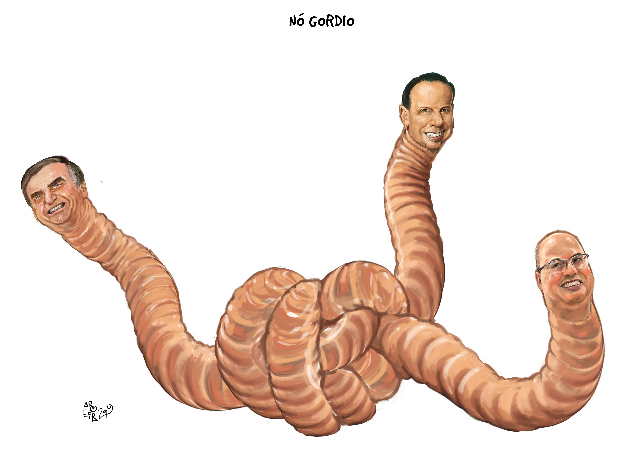 (Foto: Charge de Aroeira) www.brasil247.com - { imgCaption }}