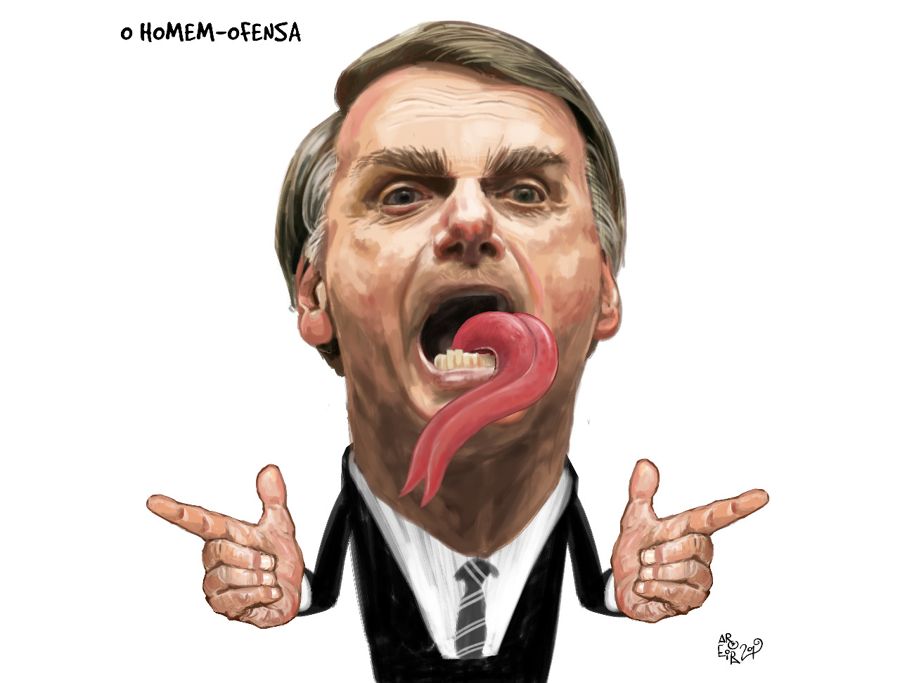 (Foto: Charge Aroeira)