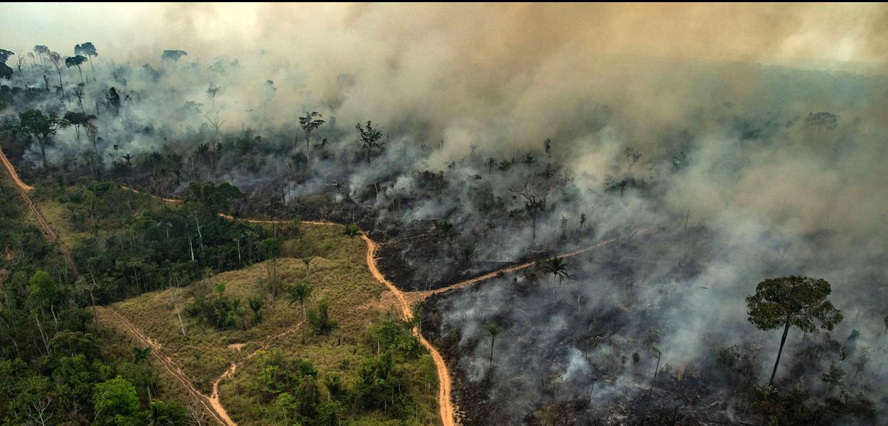 ALTAMIRA, PARA, BRAZIL: Aerial image of burning in Altamira, state of Pará. (Foto: Victor Moriyama/Greenpeace) ALTAMIRA, PARA, BRAZIL: Aerial image of burning in Altamira, state of Pará.