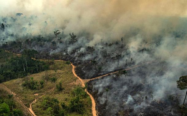 ALTAMIRA, PARA, BRAZIL: Aerial image of burning in Altamira, state of Pará. (Foto: Victor Moriyama/Greenpeace) ALTAMIRA, PARA, BRAZIL: Aerial image of burning in Altamira, state of Pará.