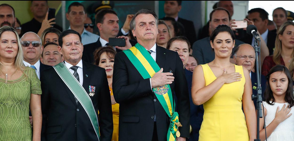 (BrasÃlia - DF, 07/09/2019) Presdiente da República, Jair Bolsonaro, durante desfile CÃvico por ocasião do Dia da Pátria\r (Foto: Alan Santos/PR) (BrasÃlia - DF, 07/09/2019) Presdiente da República, Jair Bolsonaro, durante desfile CÃvico por ocasião do Dia da Pátria\r