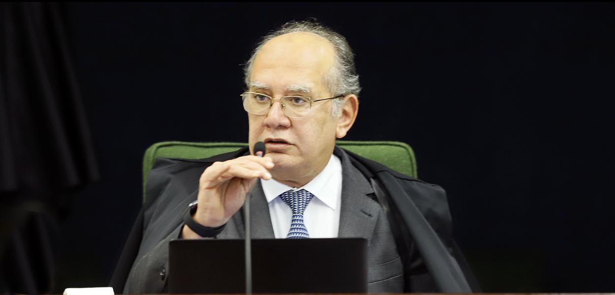 Ministro Gilmar Mendes durante a sessão da 2ª Turma (Foto: Rosinei Coutinho/SCO/STF) Ministro Gilmar Mendes durante a sessão da 2ª Turma