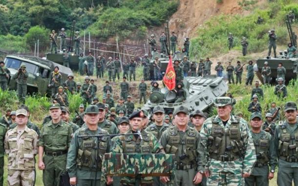 Venezuela, exercícios militares (Foto: Prensa Latina) Venezuela, exercícios militares