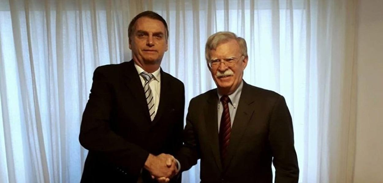 Bolsonaro e Bolton (Foto: Sputnik) Bolsonaro e Bolton