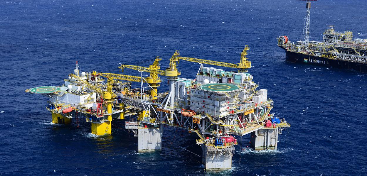 Bacia de Campos (Foto: Divulgação/Petrobras) Bacia de Campos