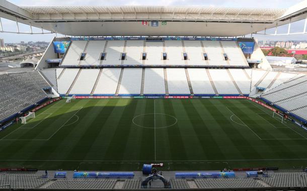 Arena Corinthians em Itaquera, zona leste de São Paulo. (Foto: REUTERS/Amanda Perobelli) Arena Corinthians em Itaquera, zona leste de São Paulo.