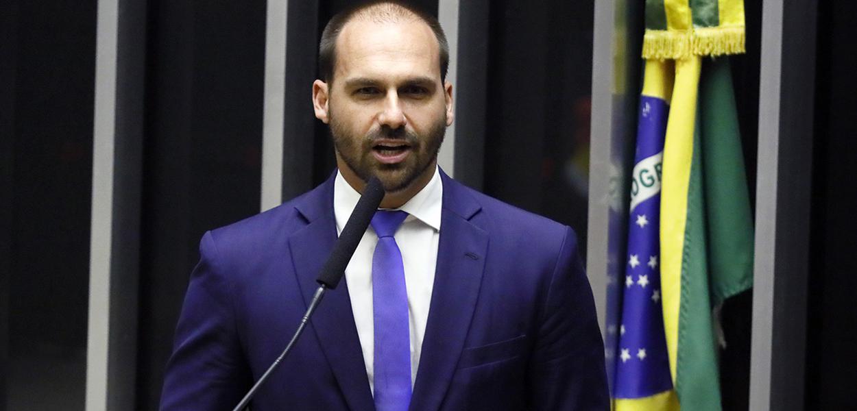 Dep. Eduardo Bolsonaro (PSL - SP) (Foto: Luis Macedo/Câmara dos Deputados) Dep. Eduardo Bolsonaro (PSL - SP)