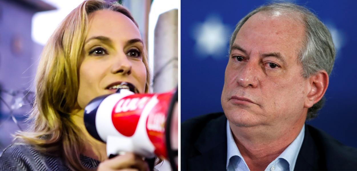 Carol Proner e Ciro Gomes Carol Proner e Ciro Gomes