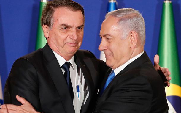 Jair Bolsonaro e Benjamin Netanyahu (Foto: Alan Santos/PR) Jair Bolsonaro e Benjamin Netanyahu
