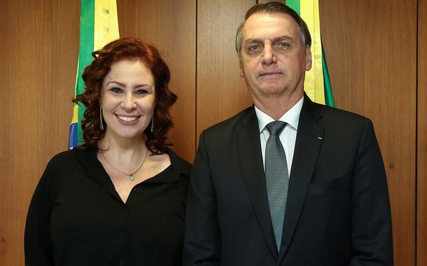 Deputada Carla Zambelli e Jair Bolsonaro (Foto: Marcos Corrêa/PR) Deputada Carla Zambelli e Jair Bolsonaro