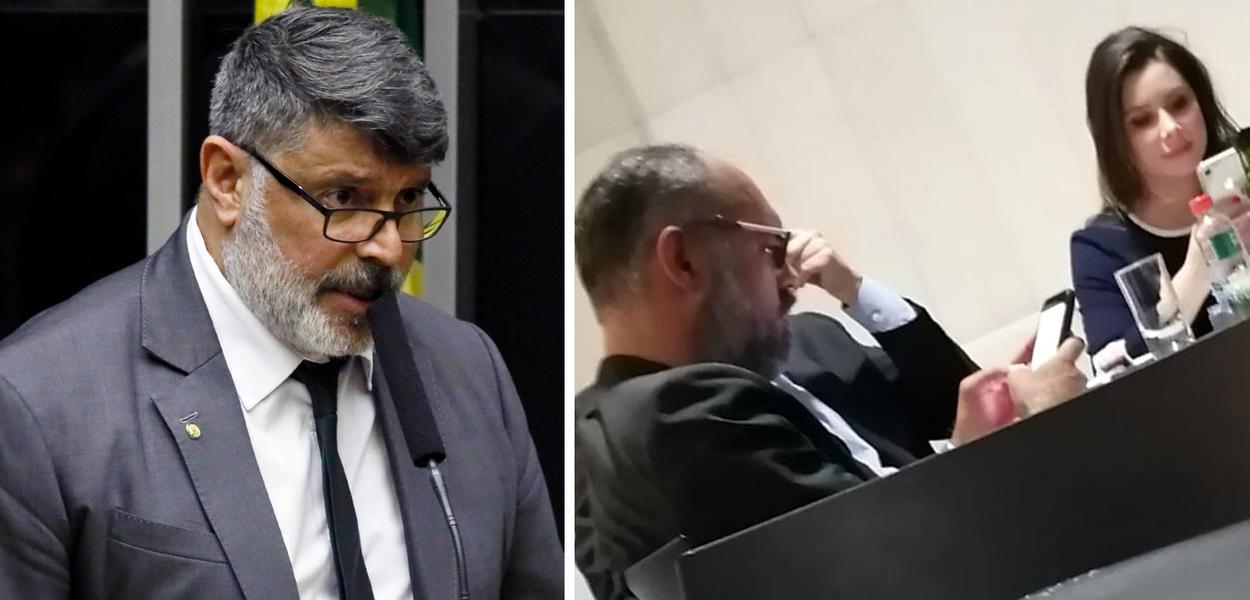 (Foto: Câmara dos Deputados (esq.) | Reprodução (dir.))
