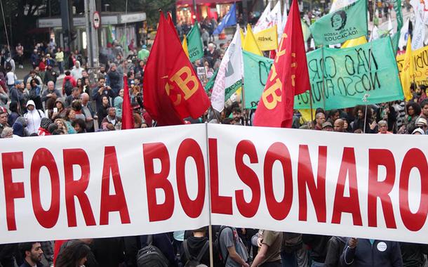 Manifestantes pedem fim do Governo Bolsonaro (Foto: Paulo Pinto) Manifestantes pedem fim do Governo Bolsonaro