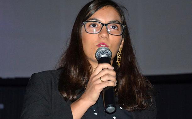 Jovem cientista Anna Luisa Beserra, premiada na ONU. Jovem cientista Anna Luisa Beserra, premiada na ONU.