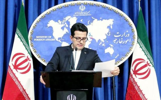 Musavi, porta-voz da Chancelaria iraniana (Foto: HispanTV) Musavi, porta-voz da Chancelaria iraniana