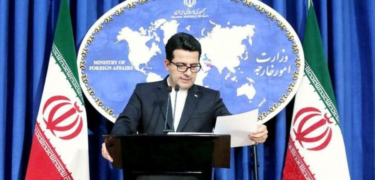 Musavi, porta-voz da Chancelaria iraniana (Foto: HispanTV) Musavi, porta-voz da Chancelaria iraniana