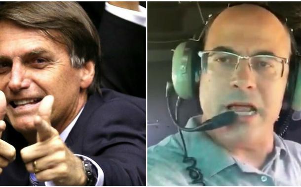 Jair Bolsonaro e Wilson Witzel Jair Bolsonaro e Wilson Witzel
