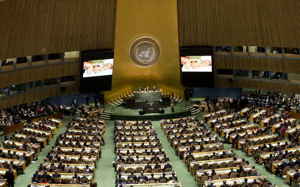 Cúpula do Clima, na ONU, em 2014 (Foto: Foto: Palazzochigi) Cúpula do Clima, na ONU, em 2014