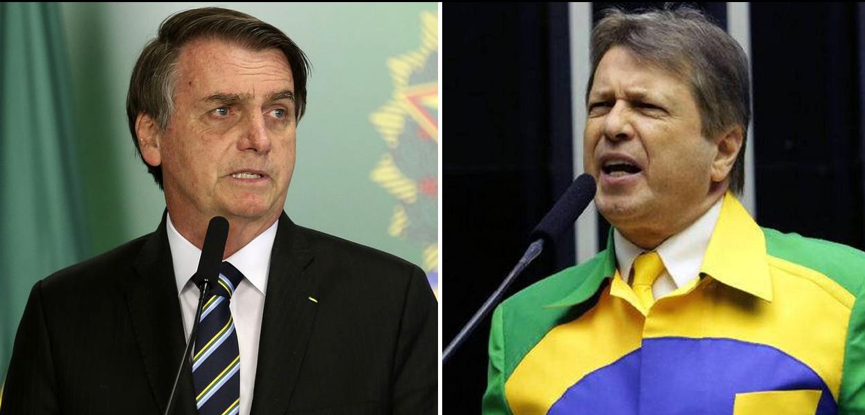 Jair Bolsonaro e deputado federal Bino Nunes Jair Bolsonaro e deputado federal Bino Nunes