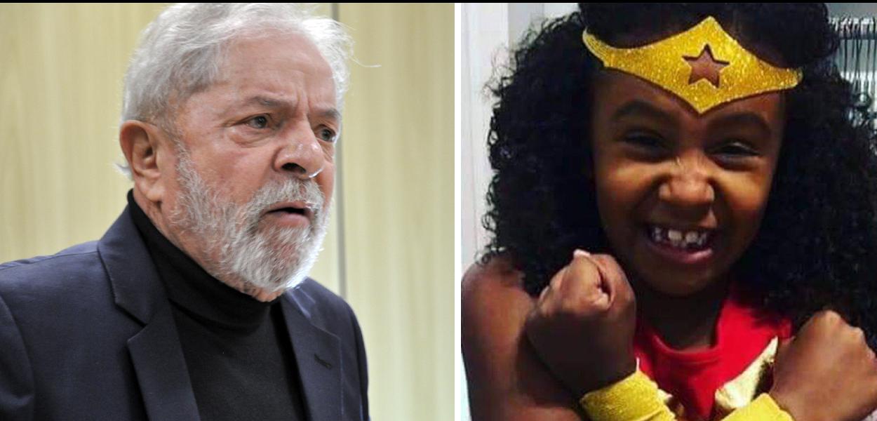 Lula se solidariza com a família de Ágatha Félix Lula se solidariza com a família de Ágatha Félix