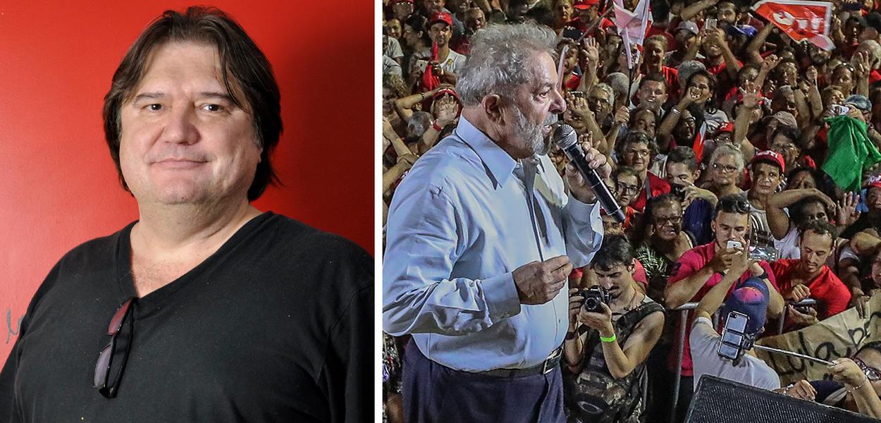 Pedro Serrano e Lula (Foto: 247 | Ricardo Stuckert) Pedro Serrano e Lula