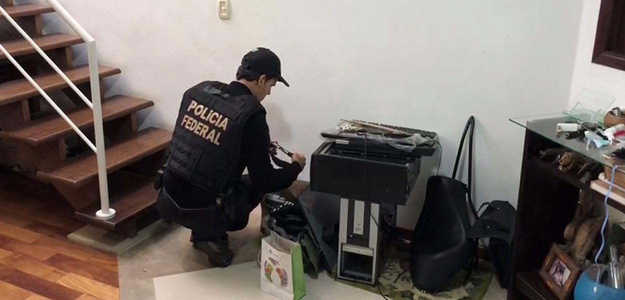 Polícia Federal cumpre 68 mandados em nove estados (Foto: Divulgação/Polícia Federal) Polícia Federal cumpre 68 mandados em nove estados