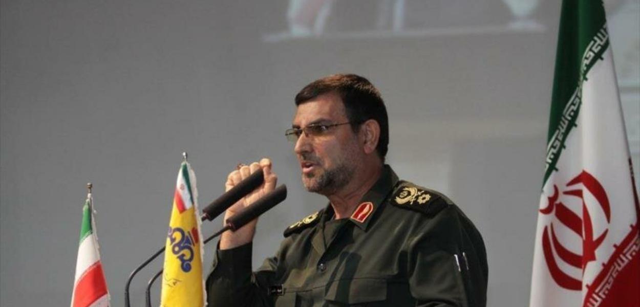 Irã, Contra-almirante Alireza Tangsiri (Foto: HispanTV) Irã, Contra-almirante Alireza Tangsiri