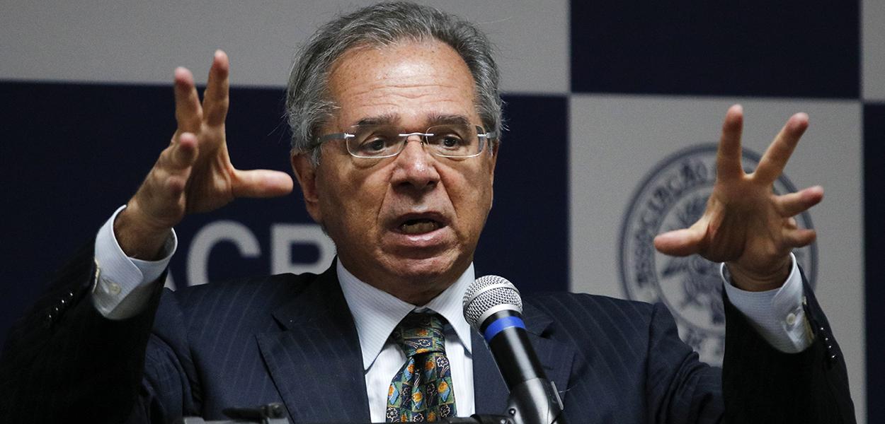 O ministro da Economia, Paulos Guedes (Foto: Tânia Rêgo/Agência Brasill) O ministro da Economia, Paulos Guedes
