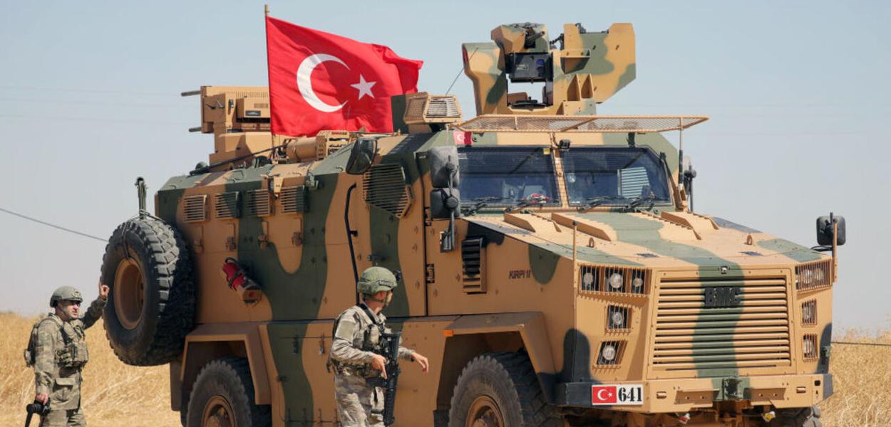 Turquia ataca Nordeste da Síria (Foto: Rodi Said/Reuters) Turquia ataca Nordeste da Síria