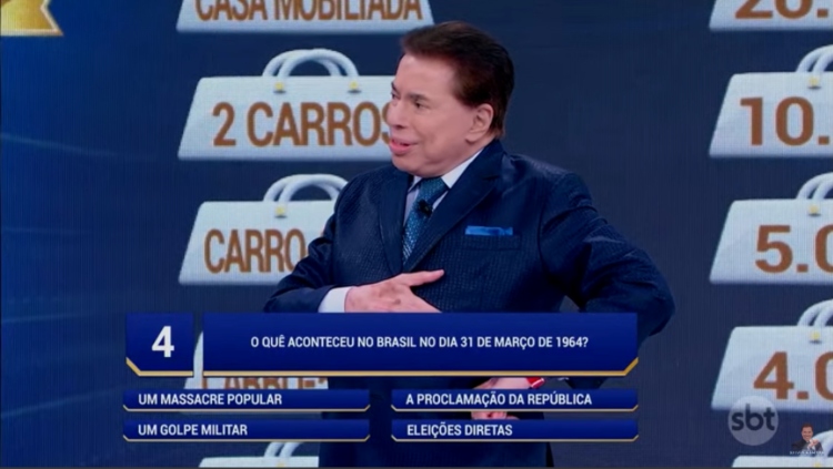 Silvio Santos, dono do SBT e apresentador (Foto: Reprodução) Silvio Santos, dono do SBT e apresentador