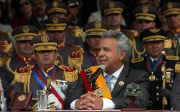 Lenín Moreno pratica terrorismo de Estado (Foto: Divulgação) Lenín Moreno pratica terrorismo de Estado