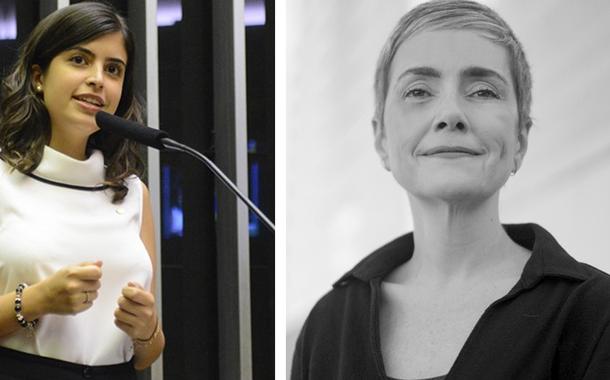 Tabata Amaral e Debora Diniz (Foto: Câmara dos Deputados) Tabata Amaral e Debora Diniz