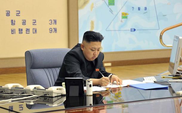 Kim Jong Un (Foto: KCNA/Ag. Brasil) Kim Jong Un