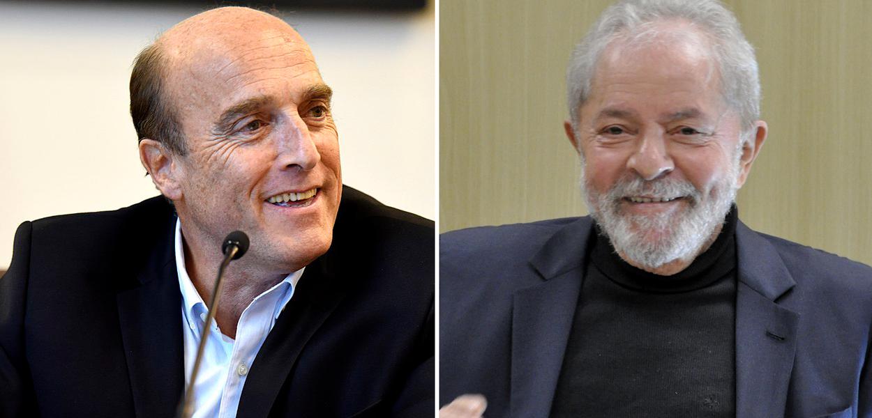 Daniel Martínez e Lula (Foto: Divulgação | Felipe Gonçalves/247) Daniel Martínez e Lula