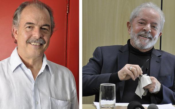 Aloizio Mercadante e Lula Aloizio Mercadante e Lula