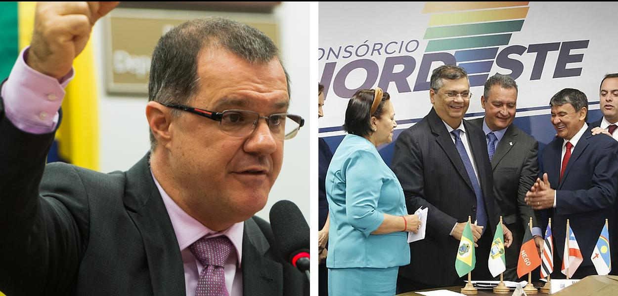 Carlos Gabas e governadores do nordeste Carlos Gabas e governadores do nordeste