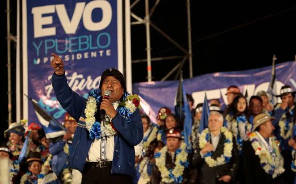 Presidente da Bolívia, Evo Morales (Foto: STRINGER (REUTERS)) Presidente da Bolívia, Evo Morales