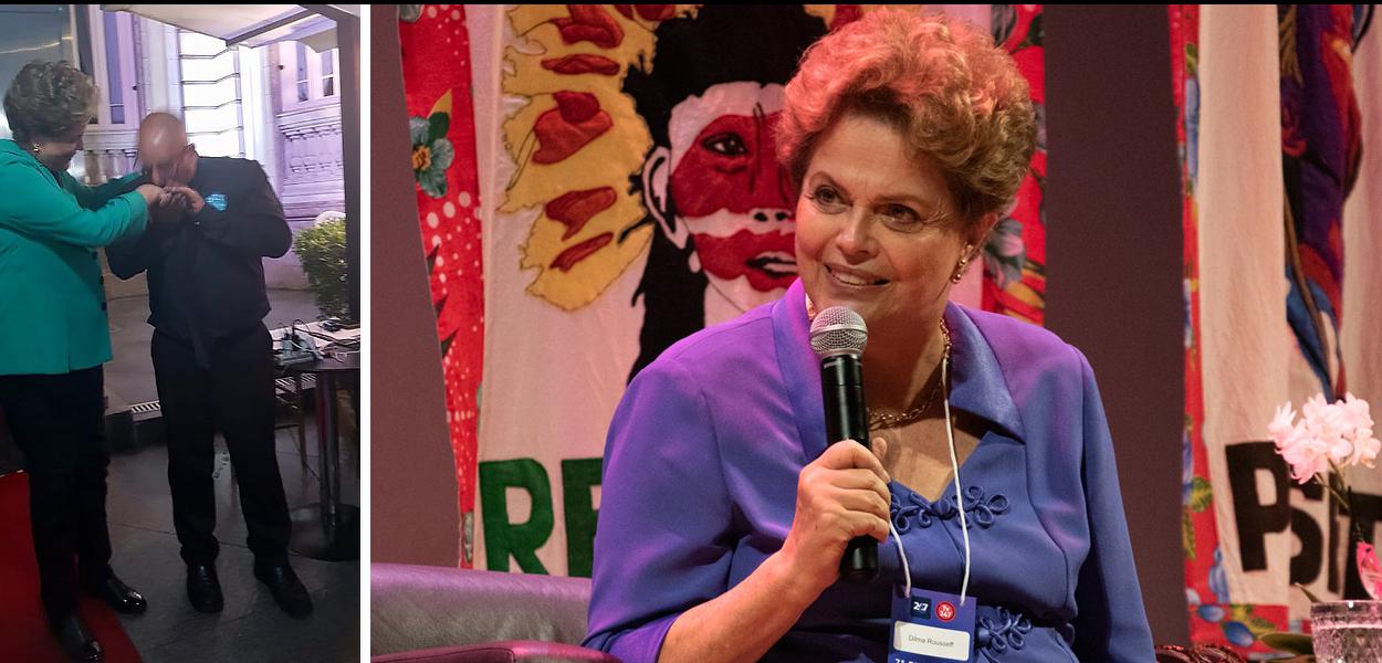 Ex-presidente Dilma Rousseff durante encontro do 247 em Niterói (Foto: Ederson Casartelli) www.brasil247.com - Ex-presidente Dilma Rousseff durante encontro do 247 em Niterói