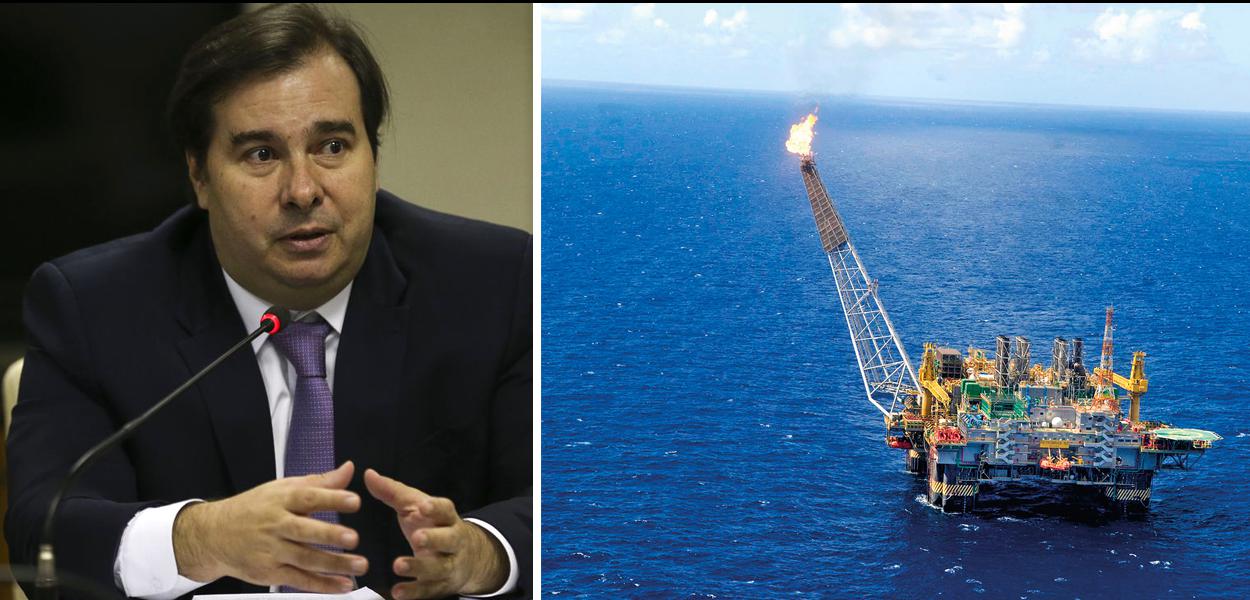 Rodrigo Maia e pré-sal Rodrigo Maia e pré-sal